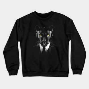 Suit Panther Crewneck Sweatshirt